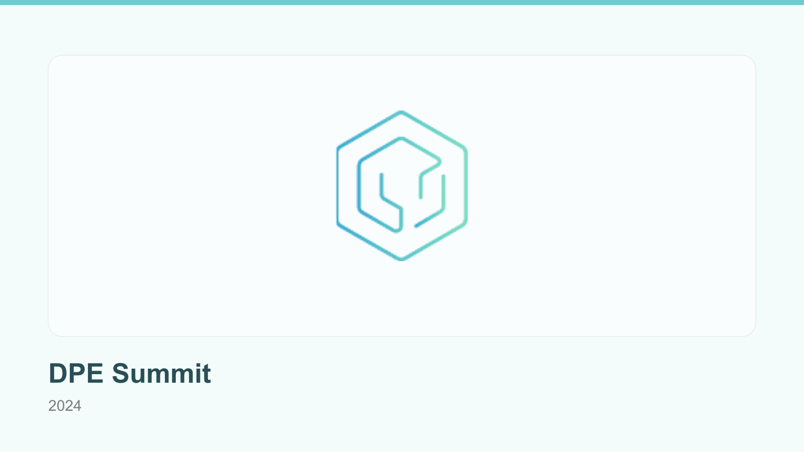 DPE Summit